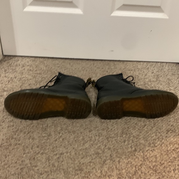 Dr Martens black lace up work combat air wave boots 5 - Picture 7 of 7